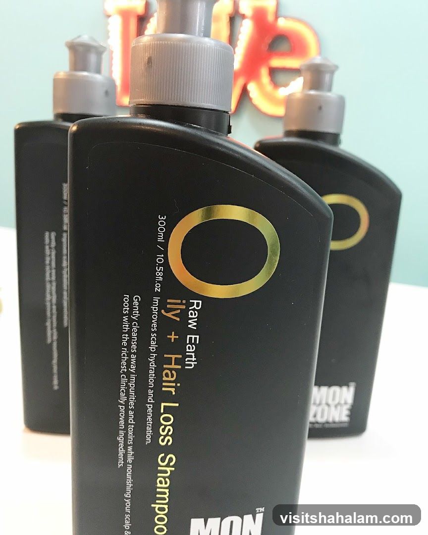 Hair Loss Shampoo Bottles