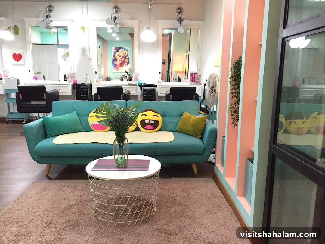 Salon Waiting Area