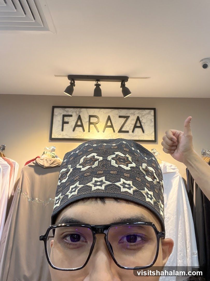 Man in a Kufi Hat and Glasses