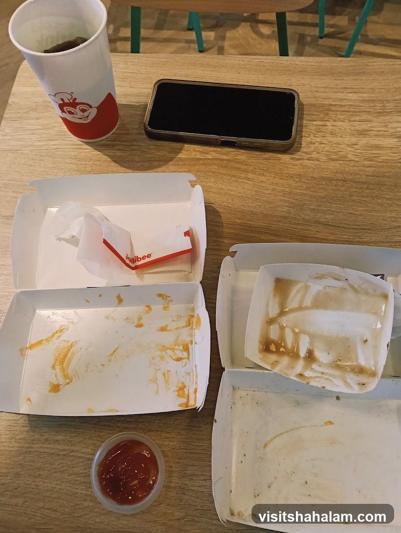 Empty Food Containers and Drink