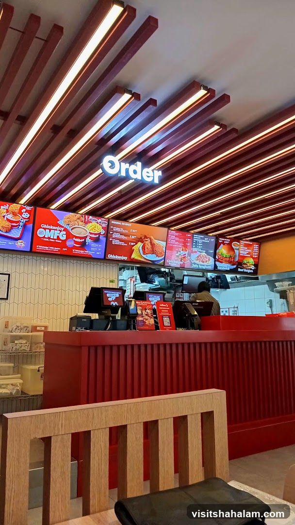 Fast Food Restaurant Counter