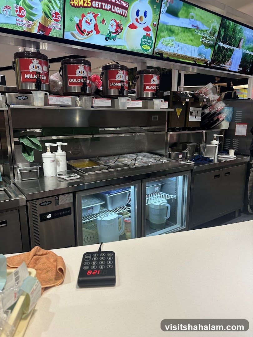 Tea Shop Counter