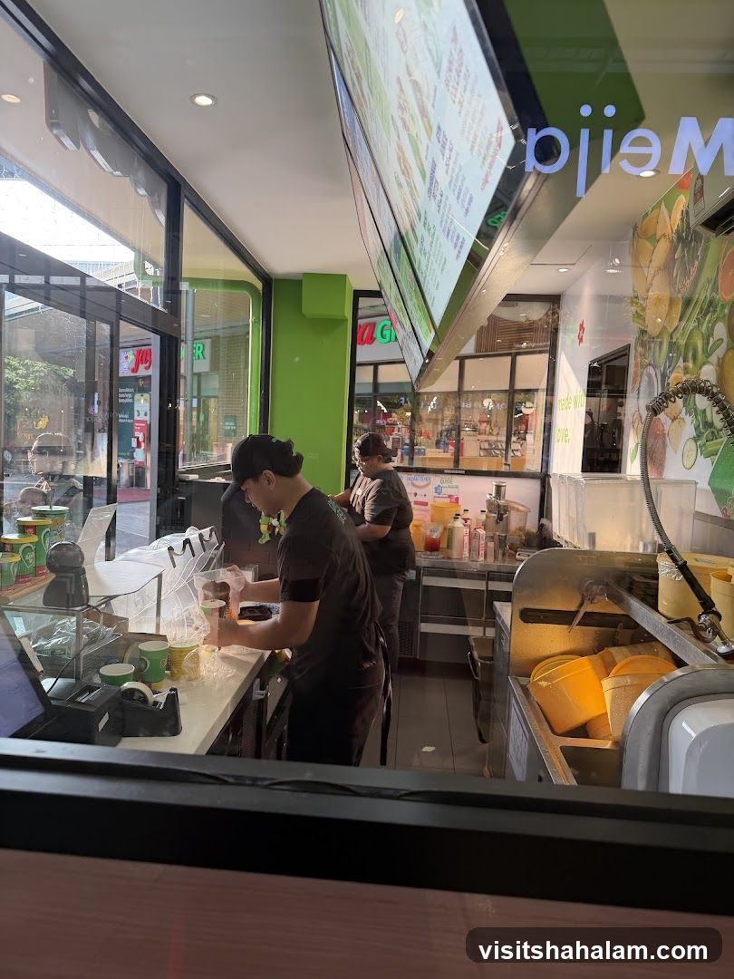 Juice Bar Counter