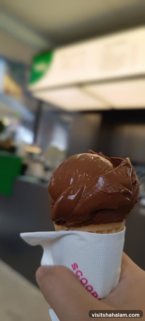 Chocolate Ice Cream Cone