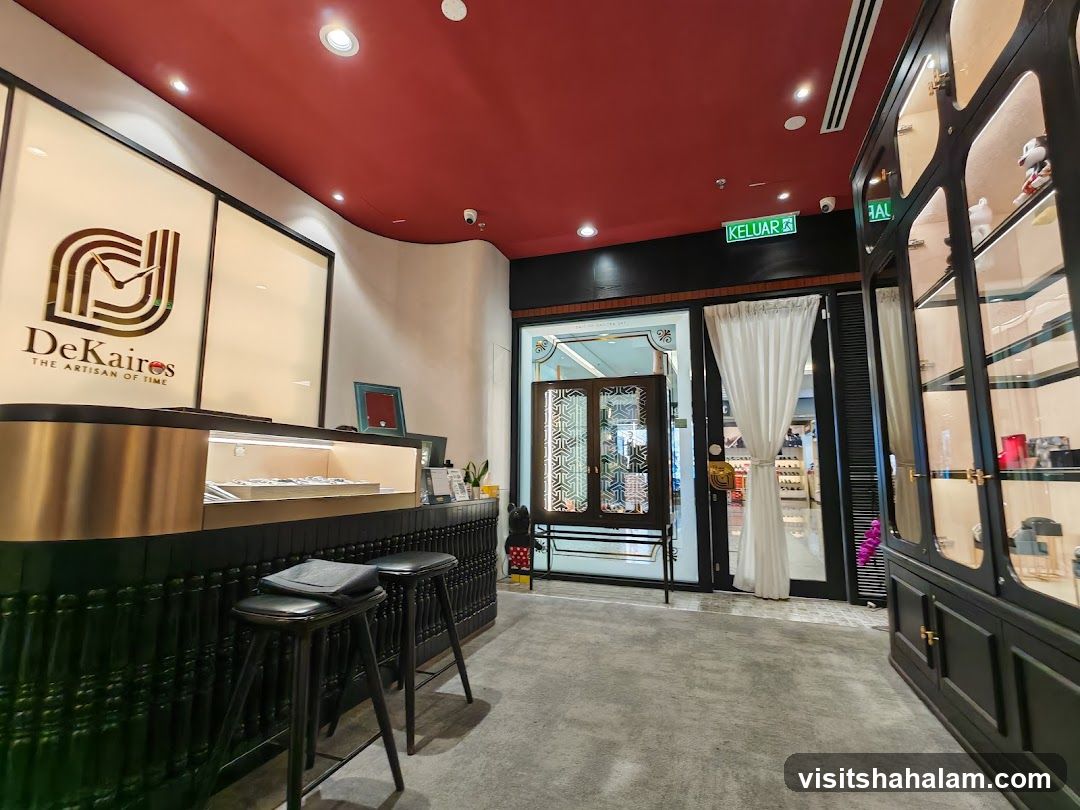 DeKaires Watch Store Interior