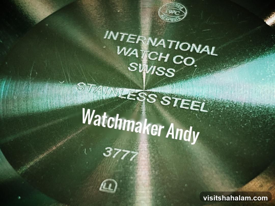 Watch Case Engraving