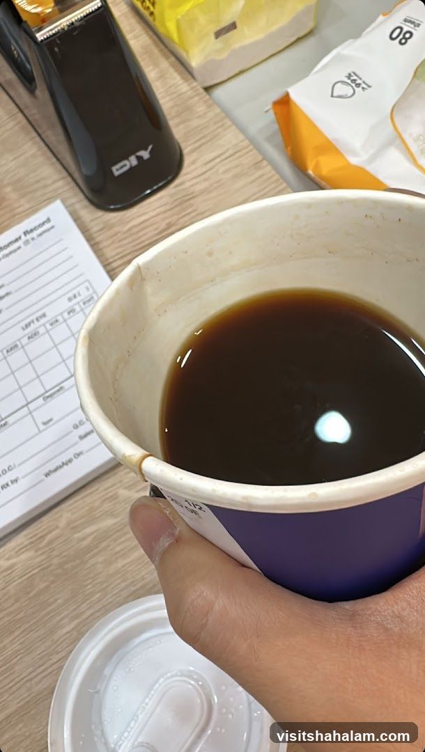 Coffee Cup and Office Supplies