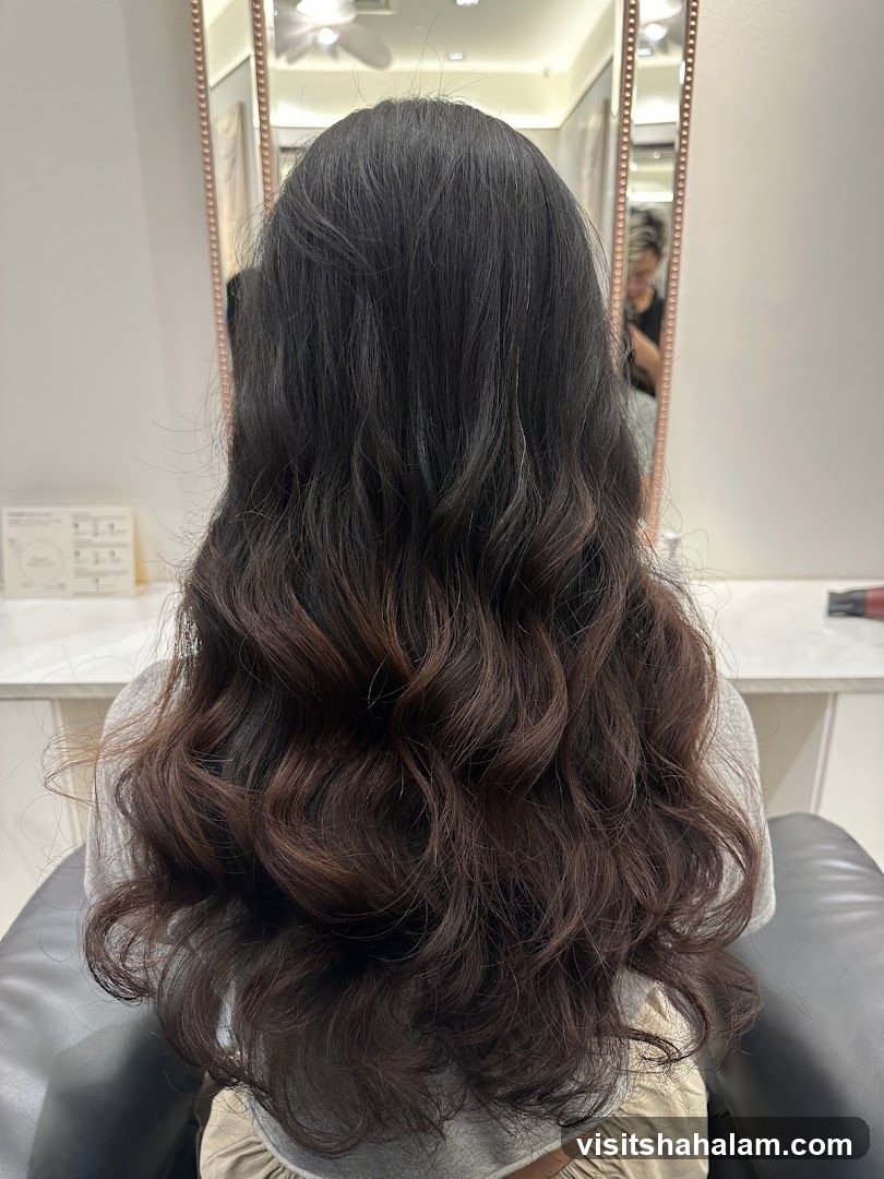 Woman's Hair Styled