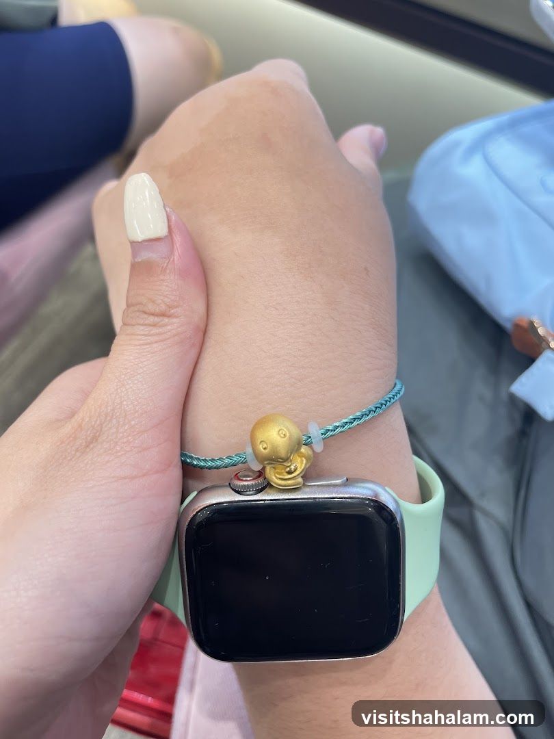 Smartwatch with Charm