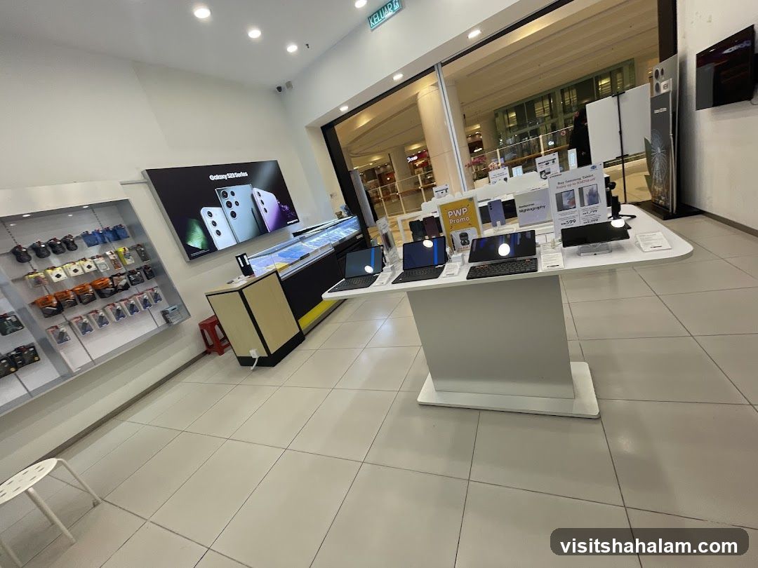 Electronics Store Display