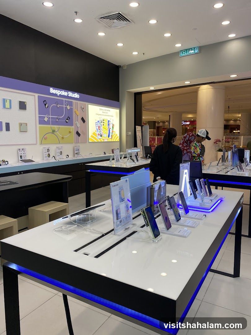 Electronics Store Display