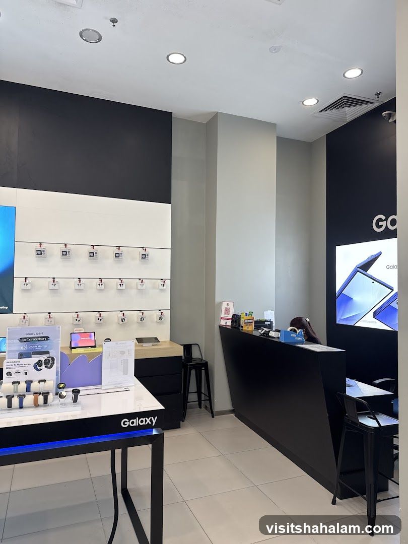 Galaxy Store Interior