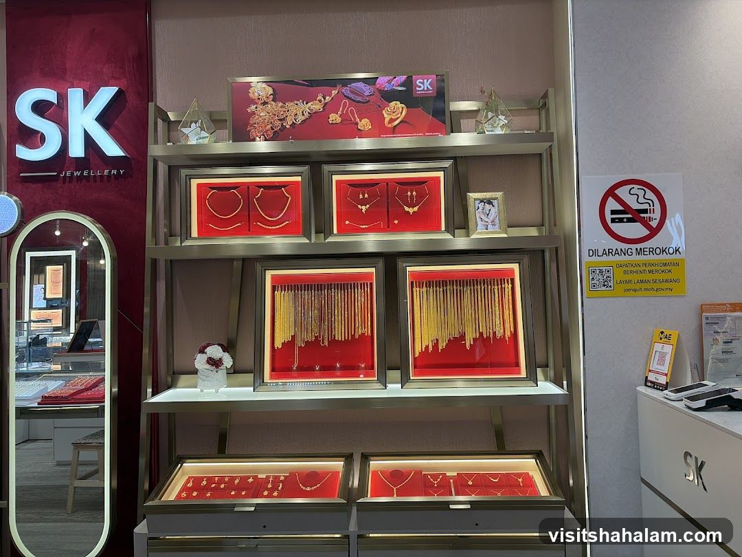 SK Jewellery Display