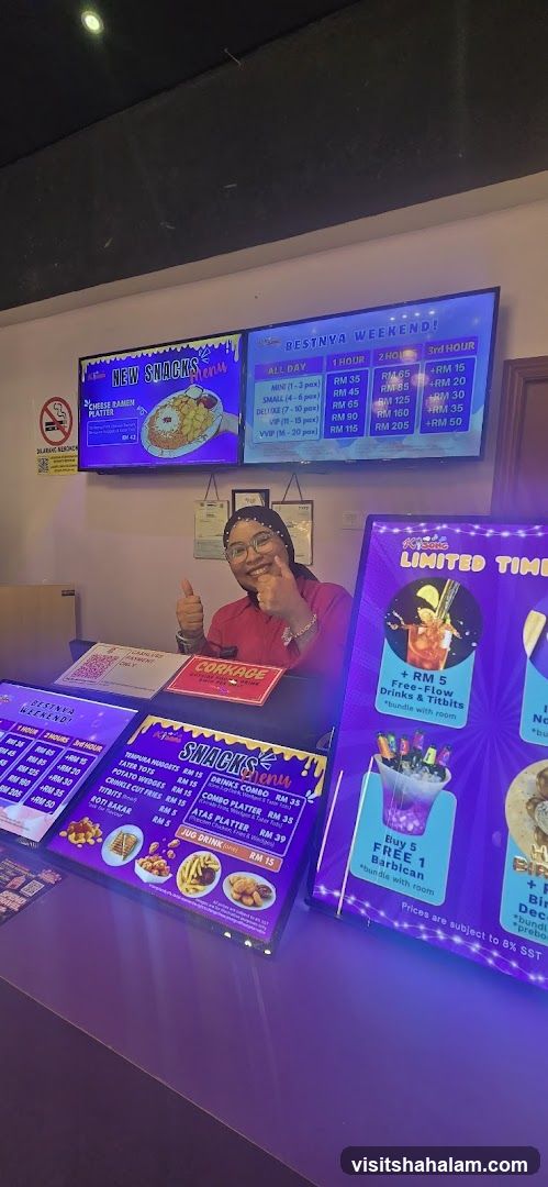 Snacks and Drinks Menu