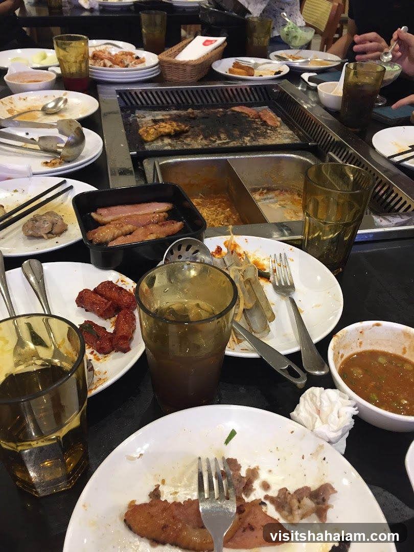 Messy Dining Table After Meal