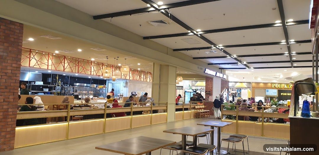 Food court interior