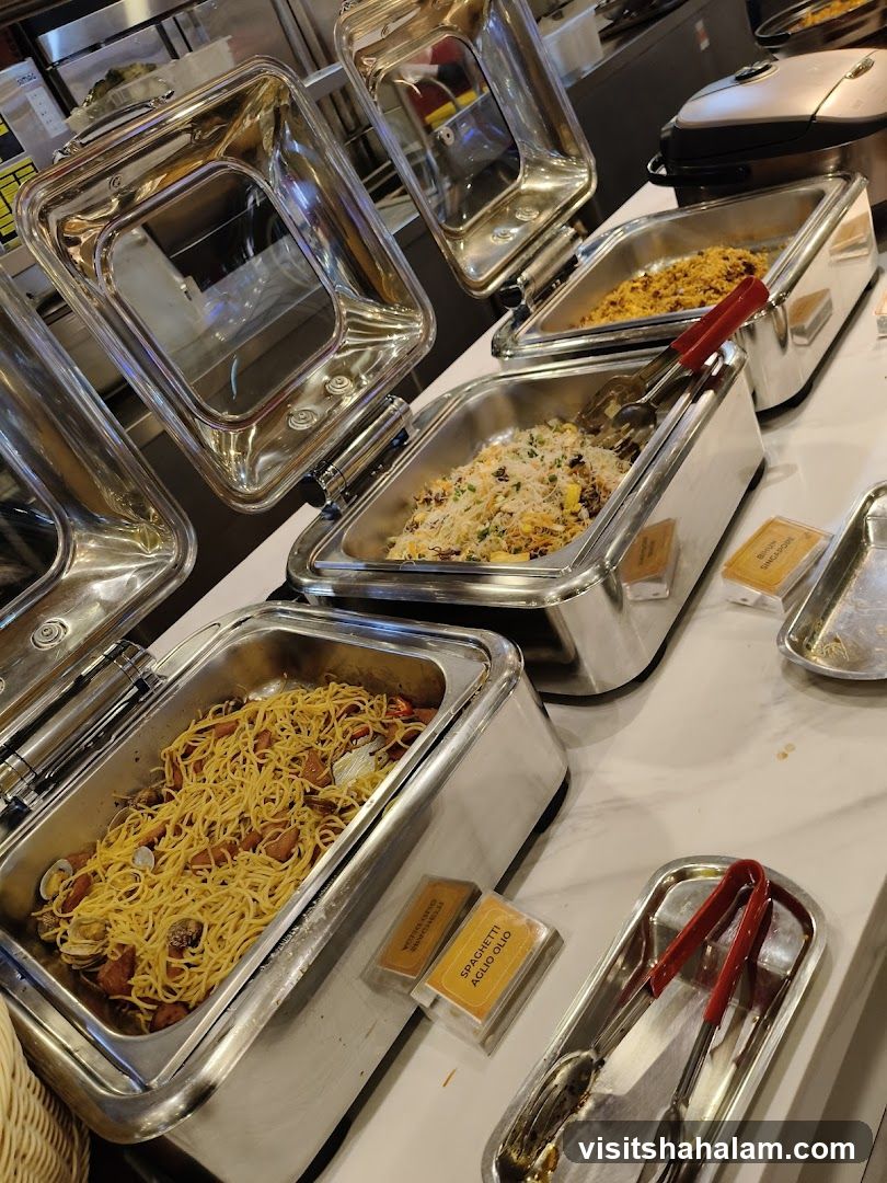 Buffet Food Display