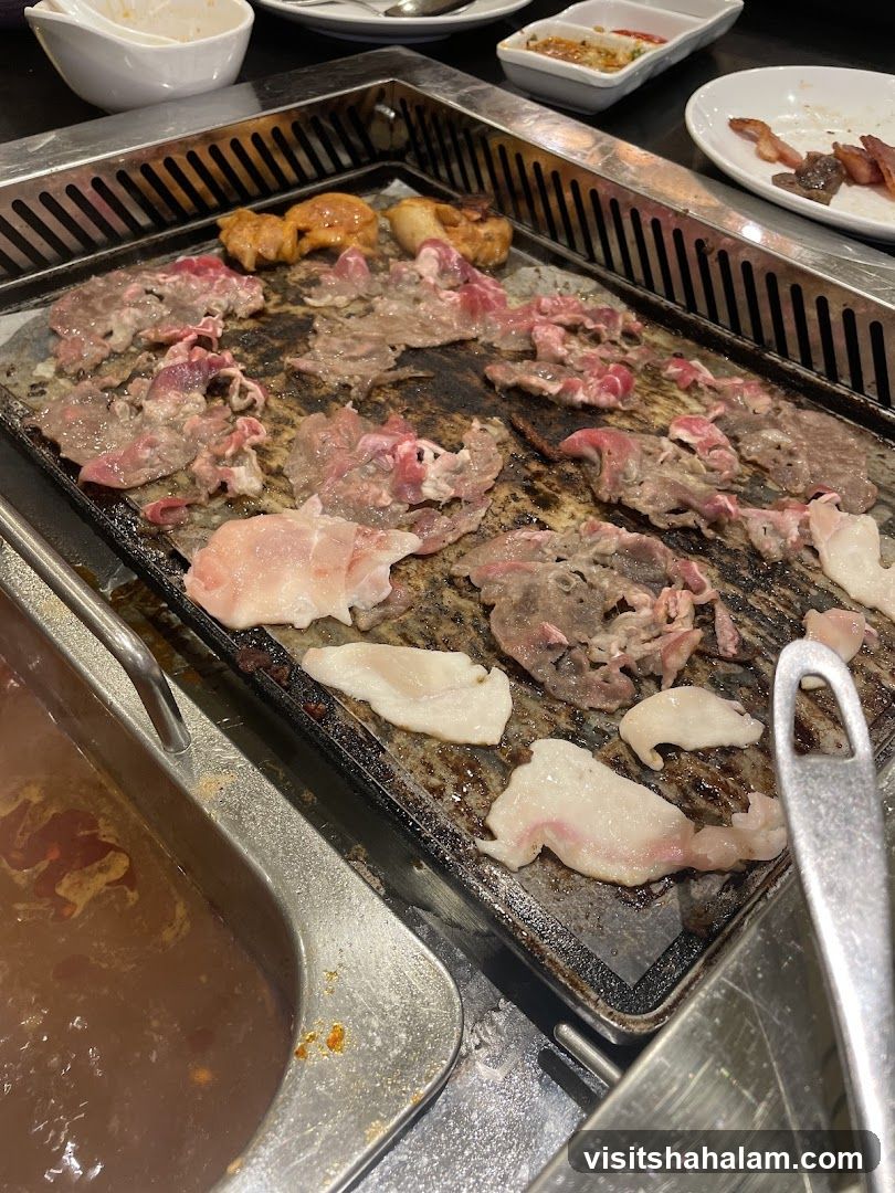 Grilling Meat