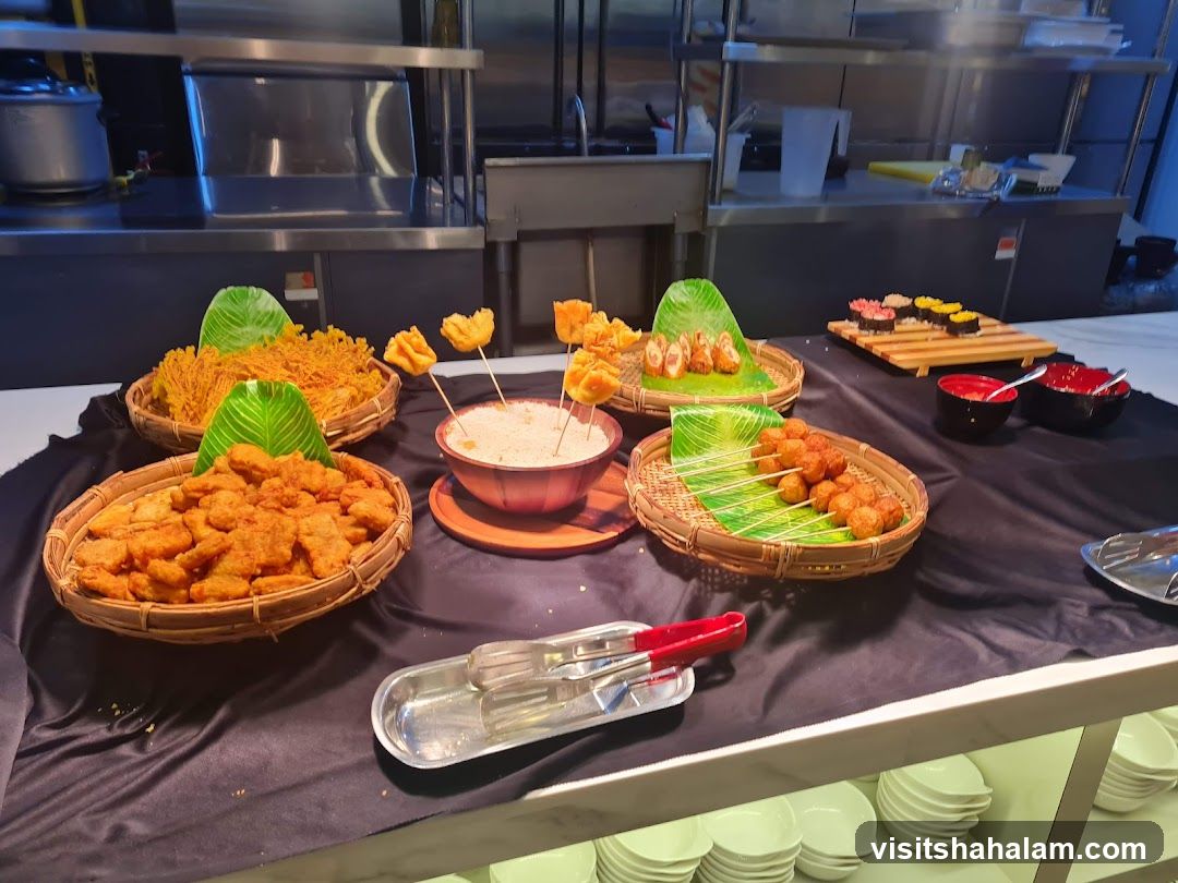 Buffet Food Display