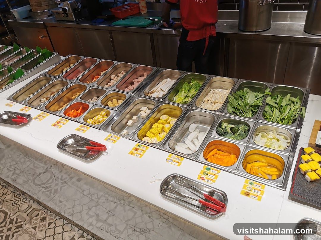 Buffet Food Display