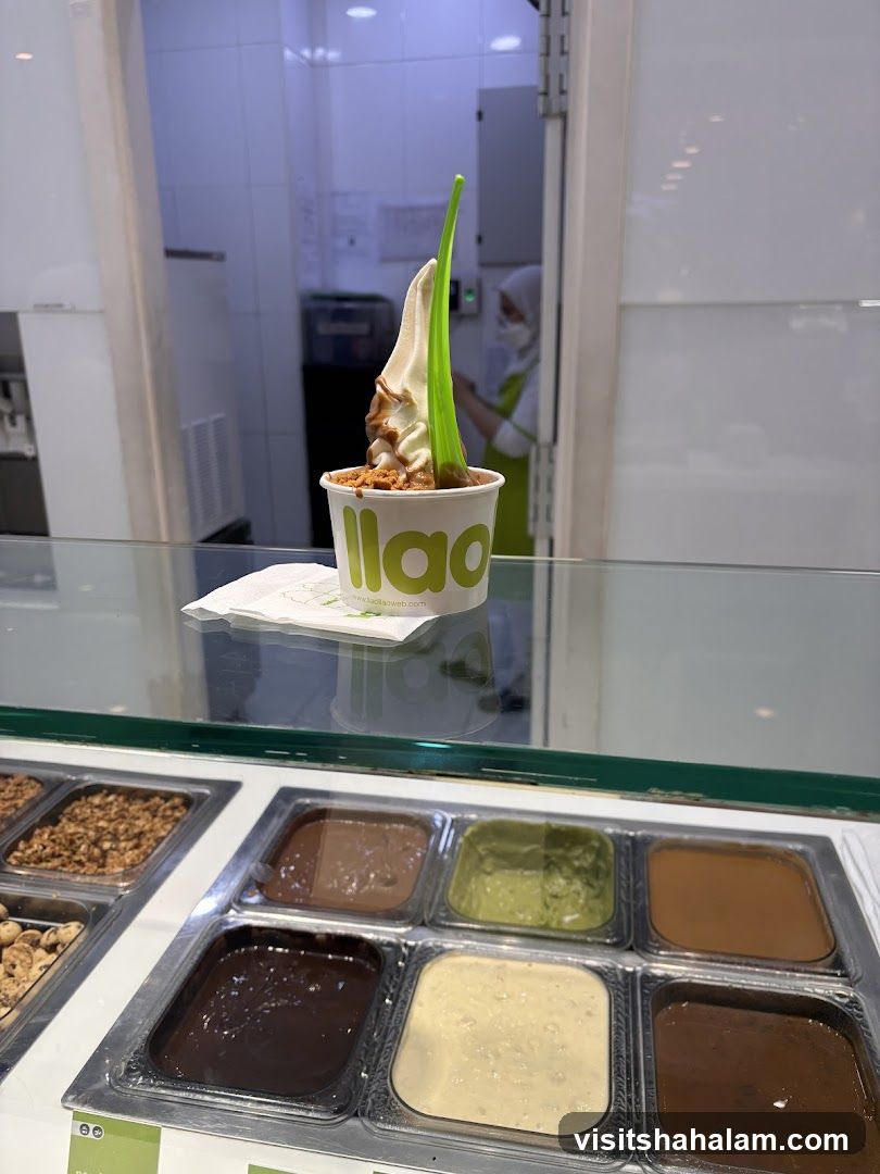 Frozen Yogurt with Toppings