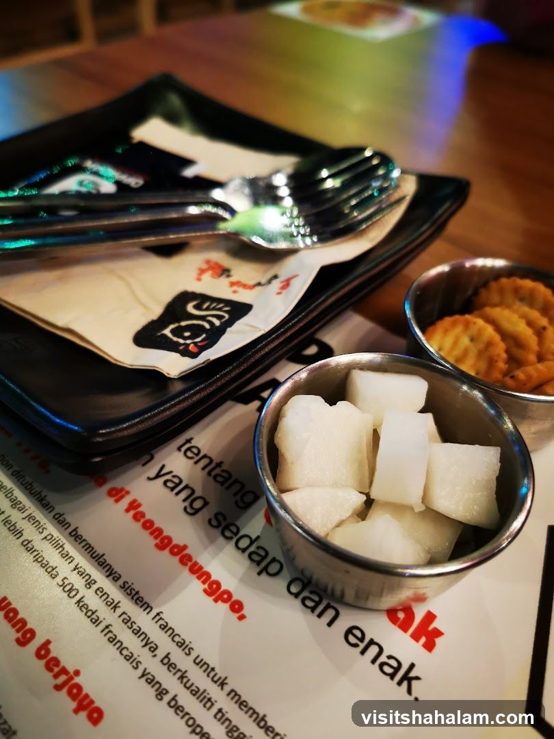 Table Setting with Side Dishes