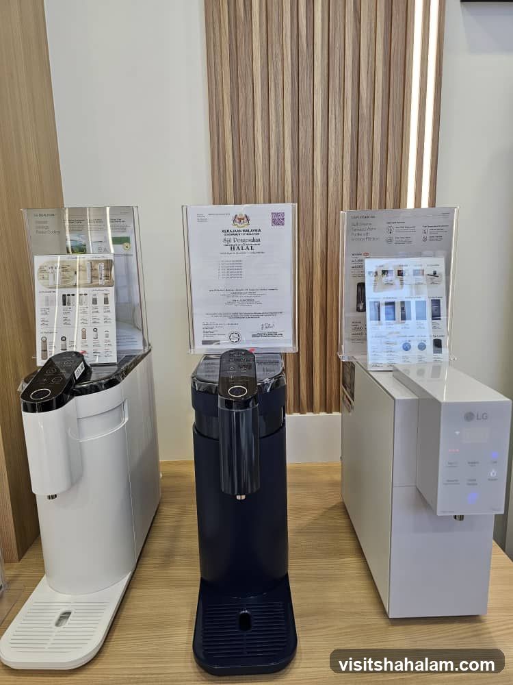 Water Purifiers Display