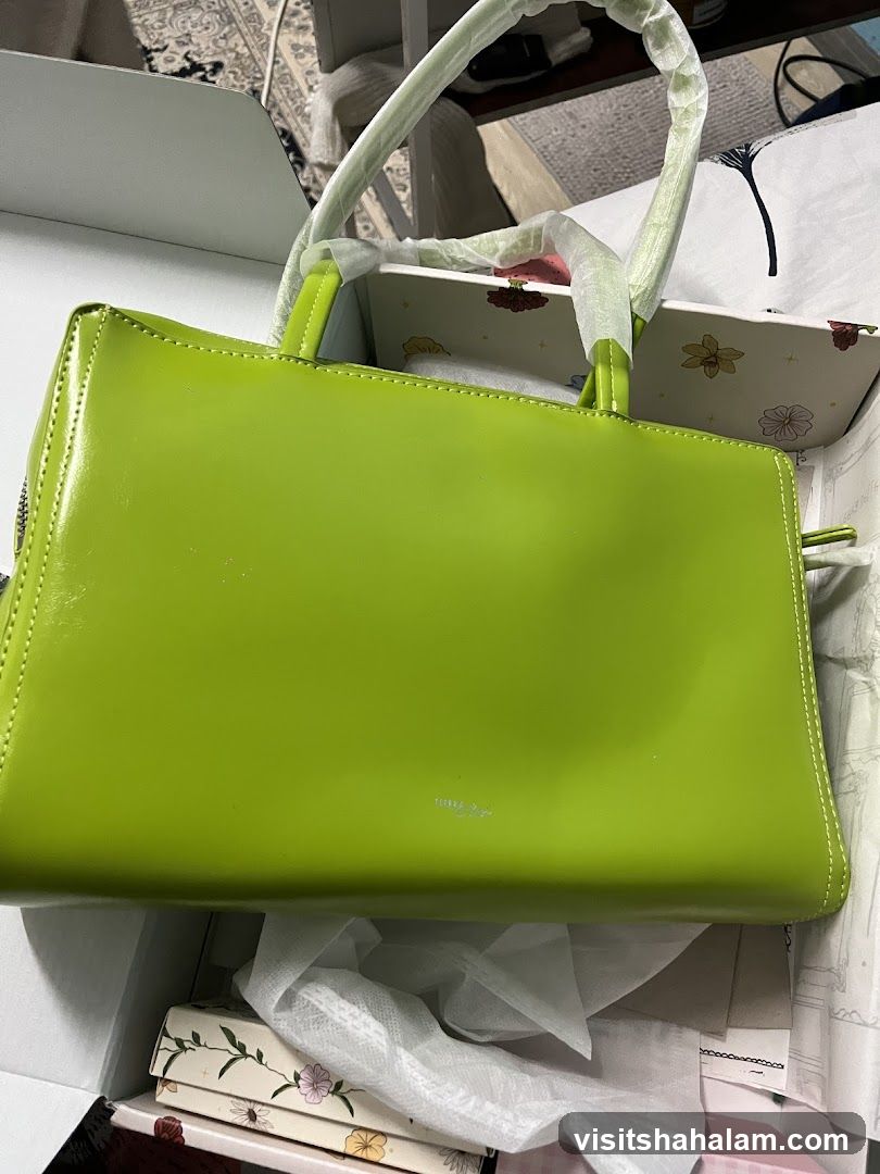 Lime Green Handbag