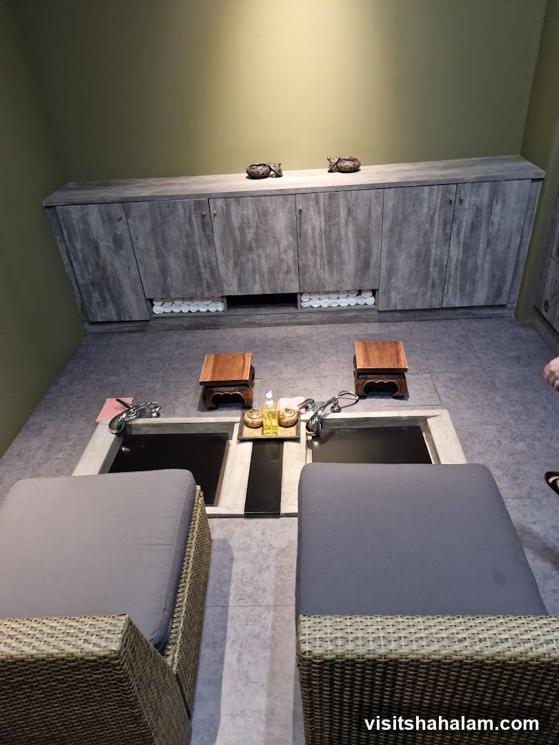 Spa Foot Soak Area