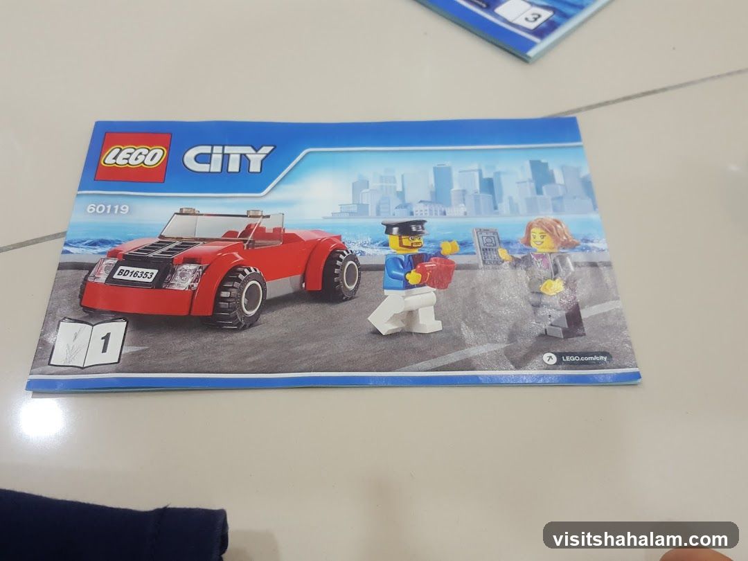 Lego City Instruction Booklet