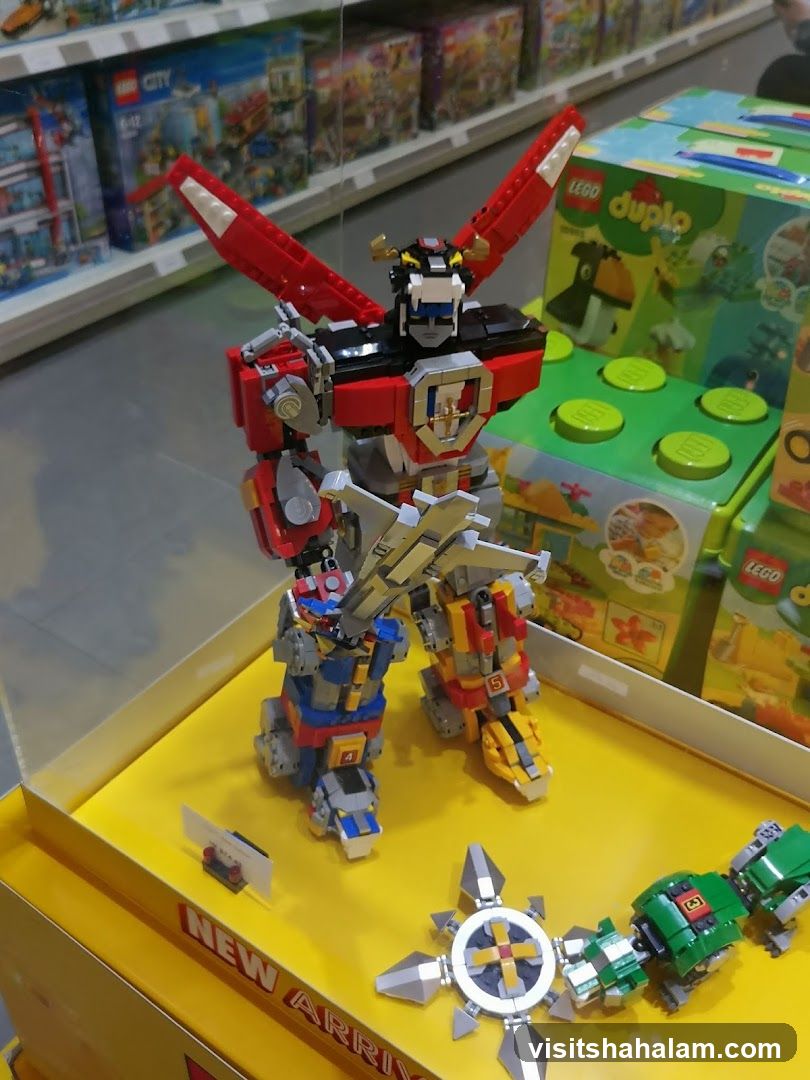 Lego Voltron Display
