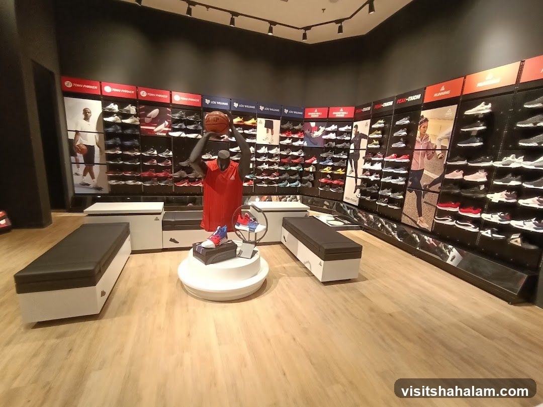 Sports Shoe Store Interior