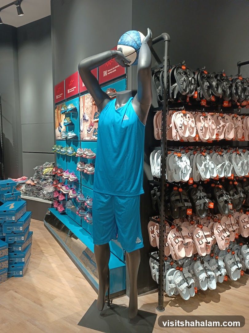 Mannequin in Athletic Wear Display