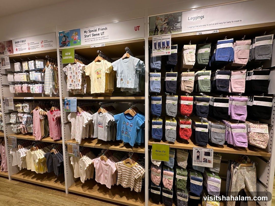 Children's Clothing Display