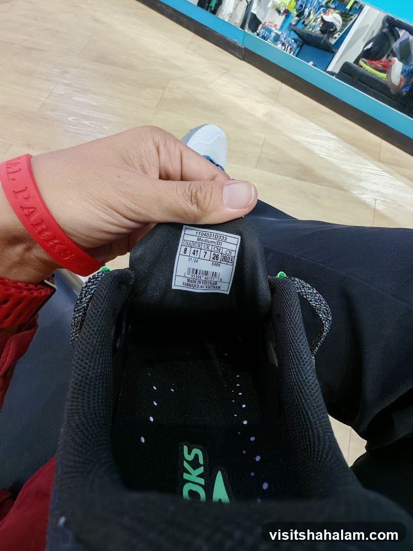 Brooks Shoe Tag