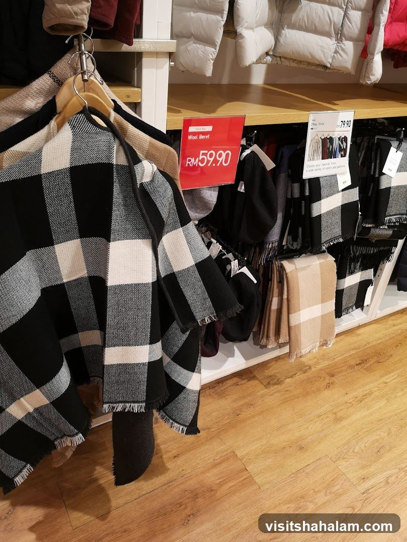 Winter Accessories Display
