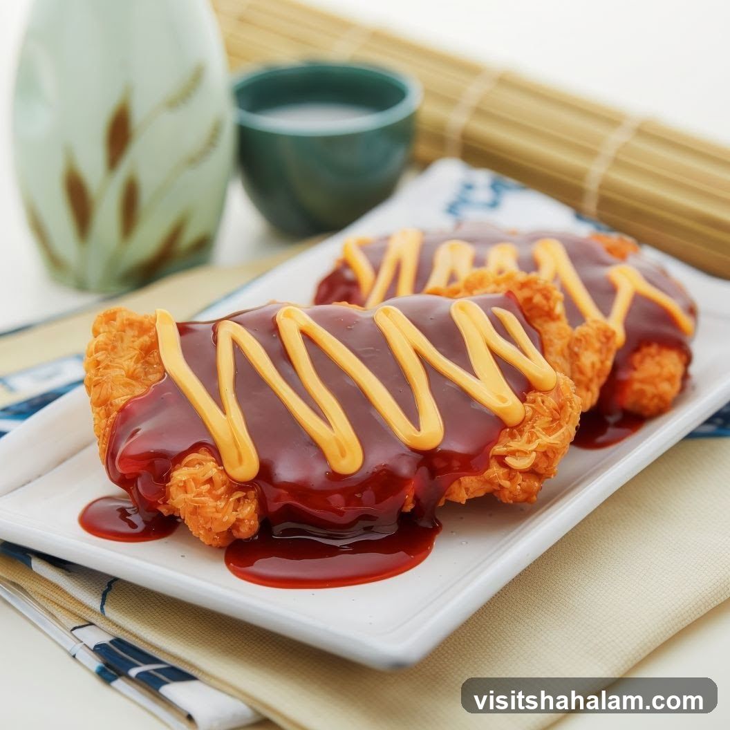 Fried Chicken with Sauce