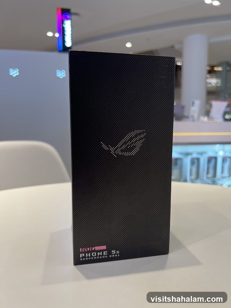 ROG Phone 5s Box