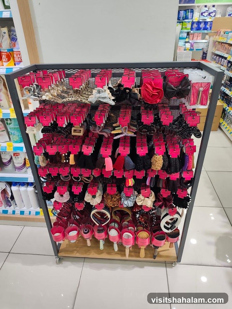 Hair Accessories Display