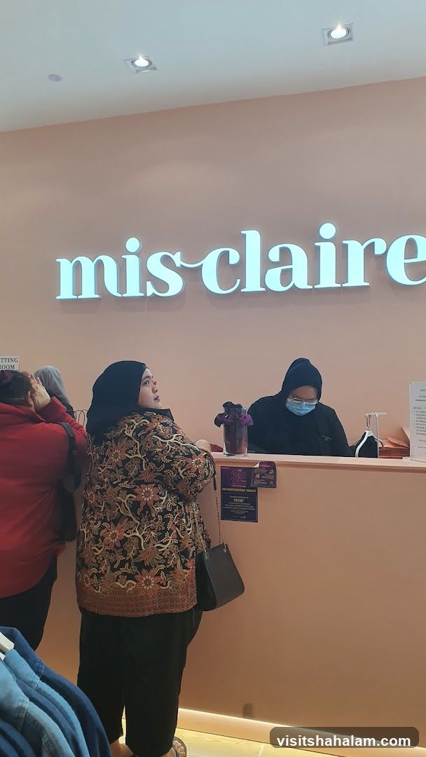 Store Interior with Signage
