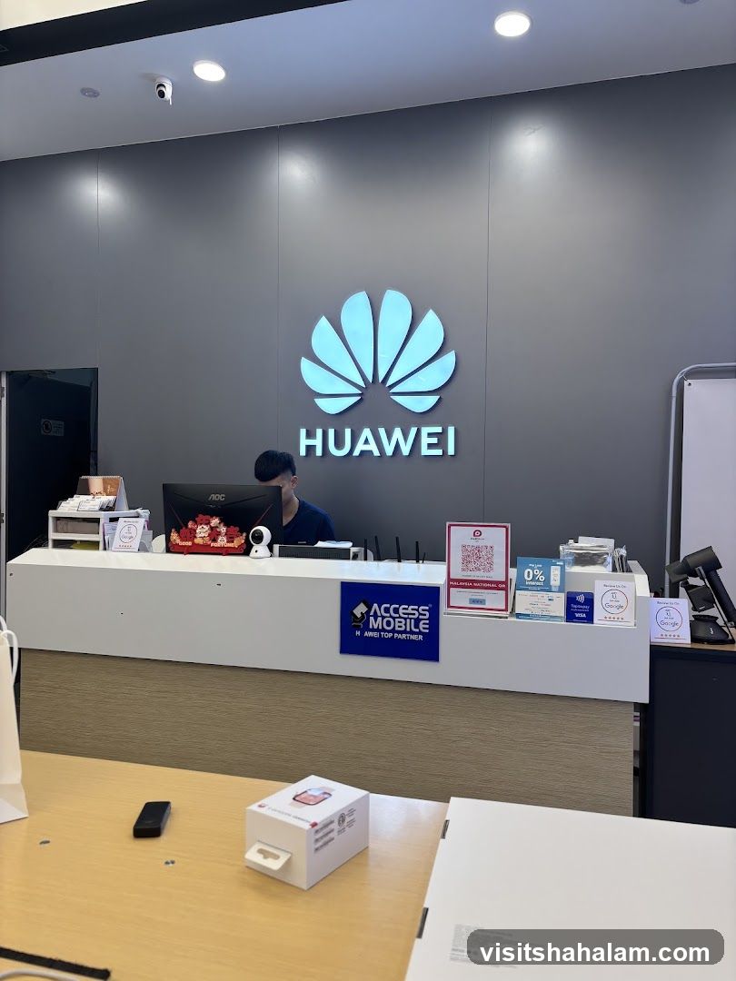 Huawei Store Counter