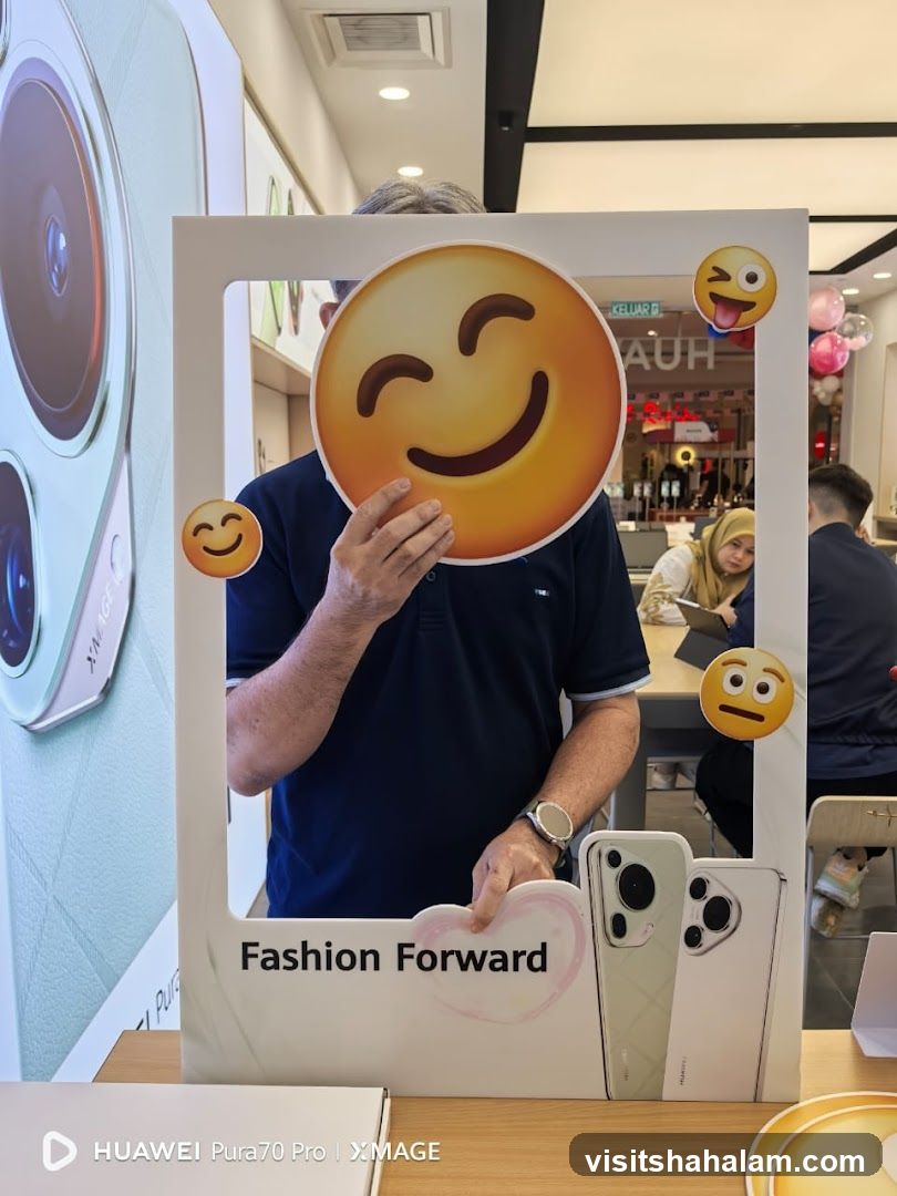 Photo Booth with Emojis and Phones