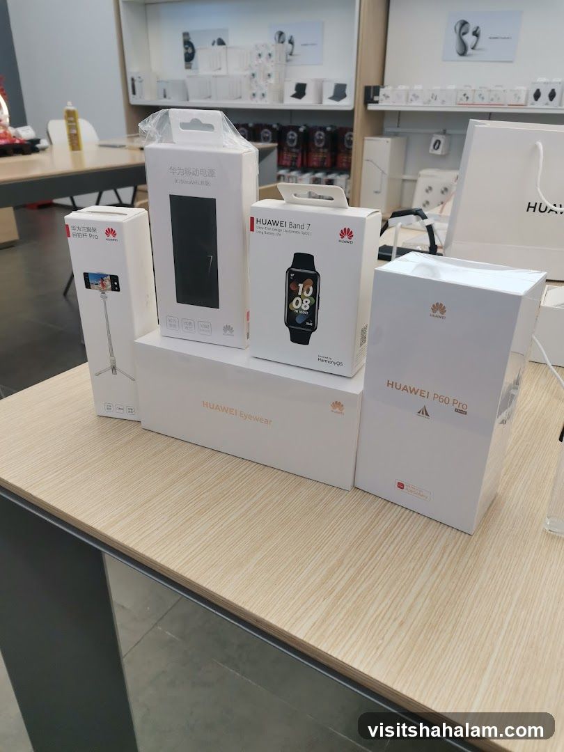 Huawei Products Display