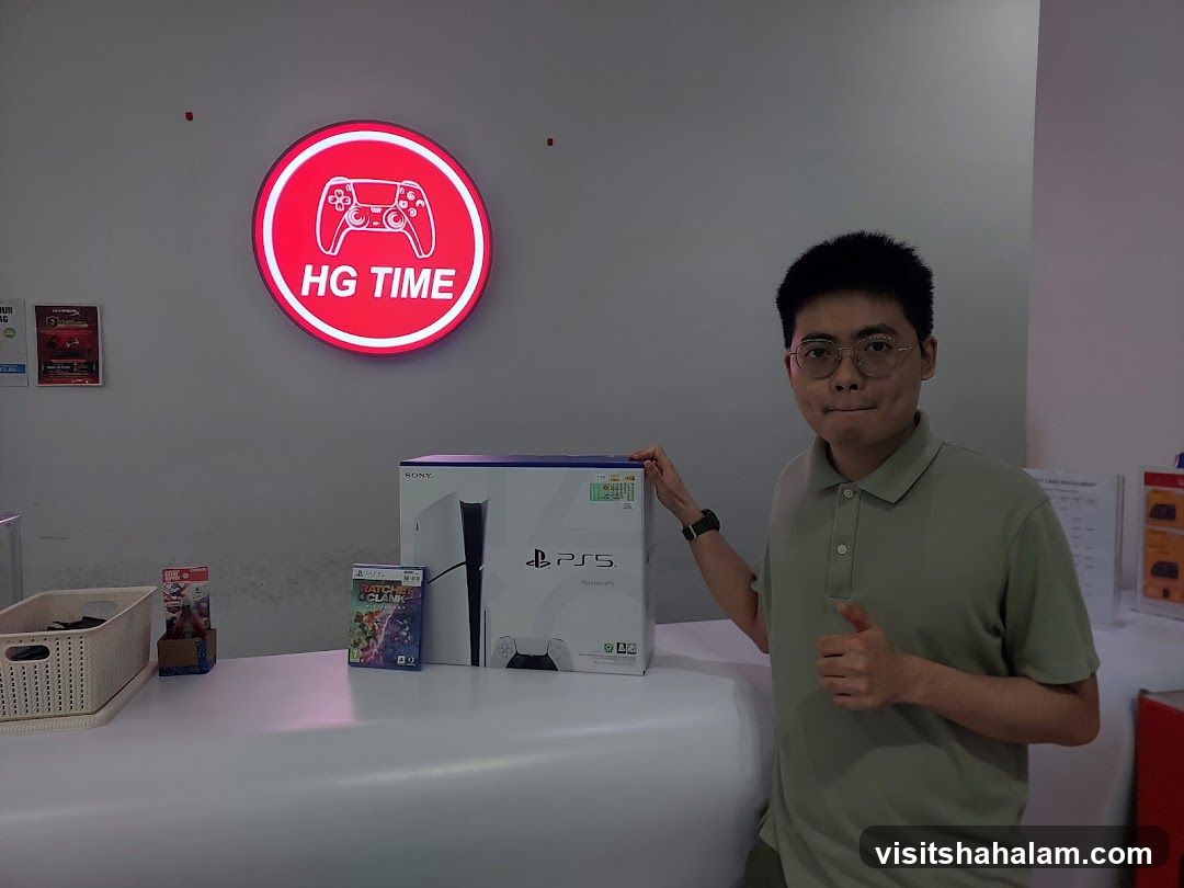 Man with PlayStation 5 Box