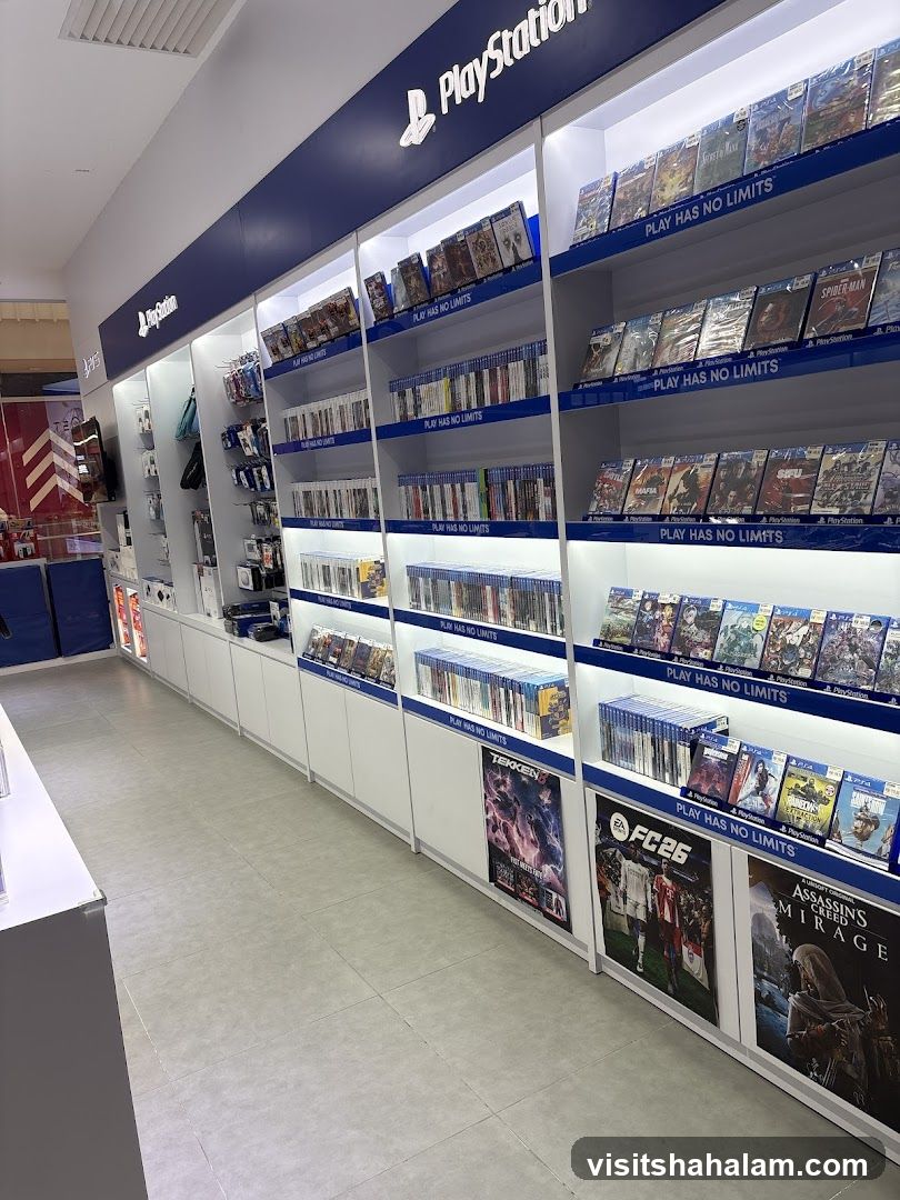 PlayStation Store Interior