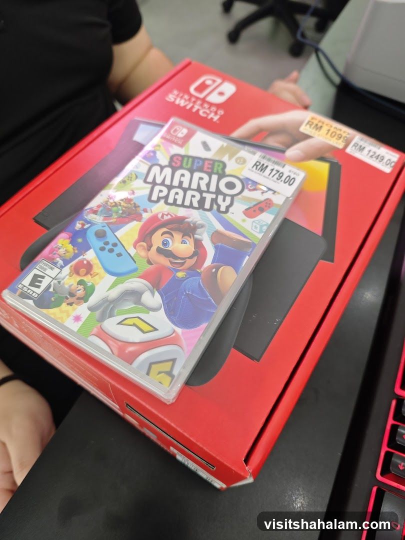 Nintendo Switch Super Mario Party Game
