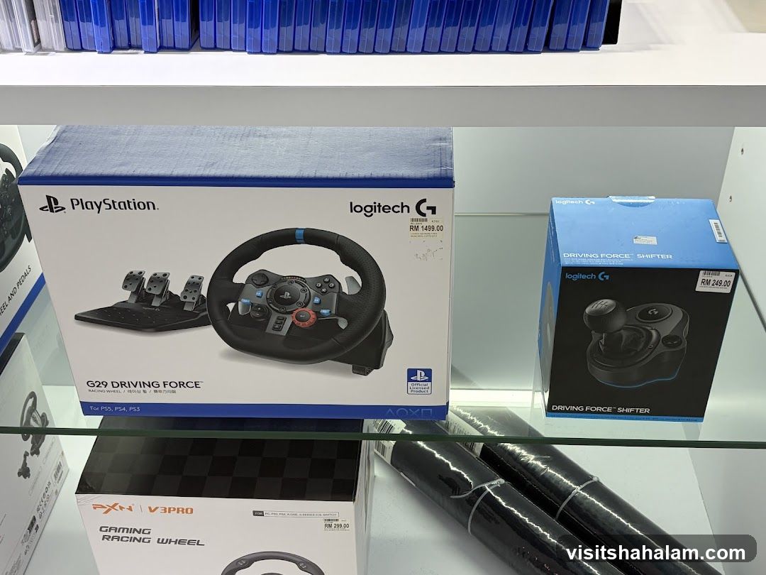 Gaming Racing Wheels and Shifter