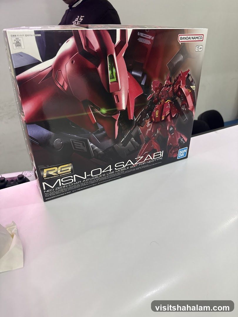 Gundam Model Kit Box