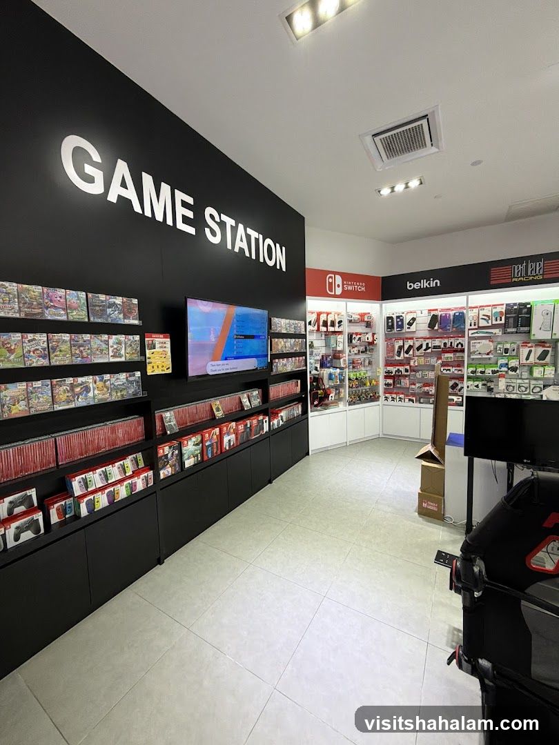 Game Station Interior