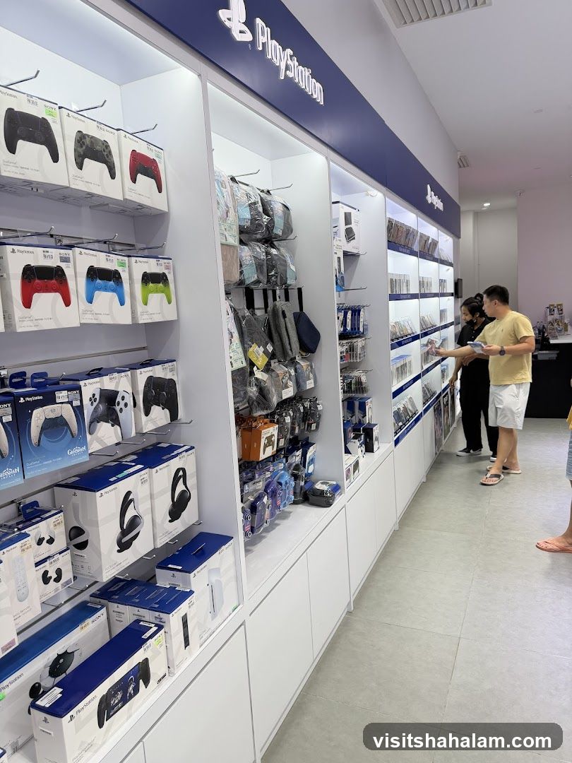 PlayStation Store Interior